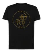 TL1809 SIM11 Koszulka Znak Zodiaku Lineart <br>Minimalistyczny Strzelec