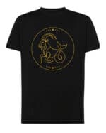 TL1810 SIM11 Koszulka Znak Zodiaku Lineart <br>Minimalistyczny Koziorożec