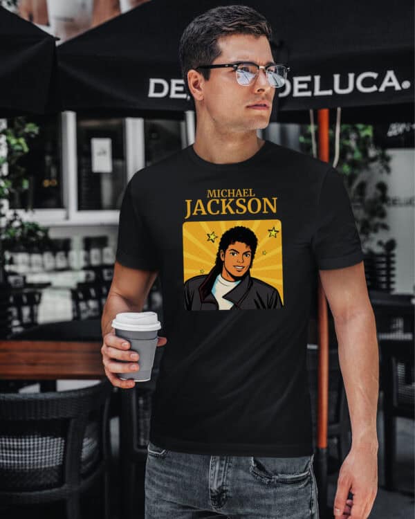 TL1874 SIM14 Koszulka Michael Jackson pop art